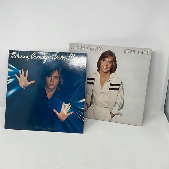 Vintage 1977 Shaun Cassidy vinyl LP bundle - Picture 1 of 16